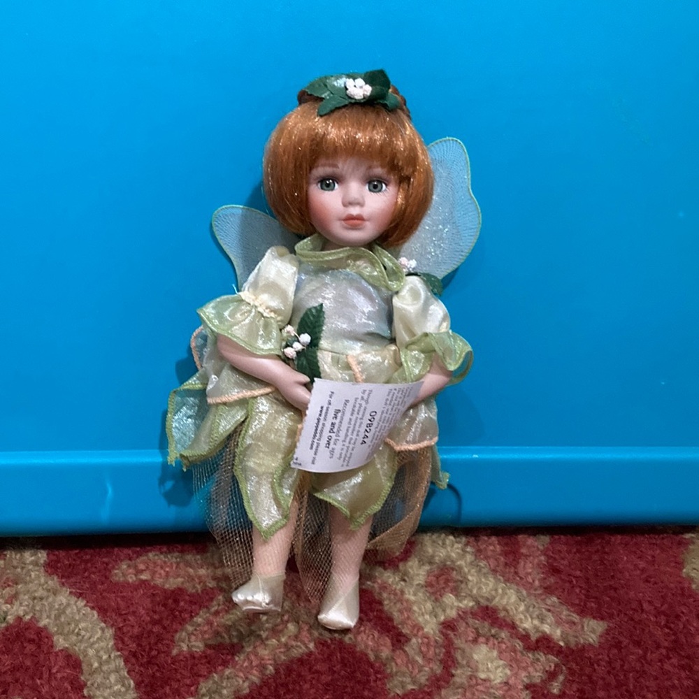 Geppeddo porcelain doll-forest fairy